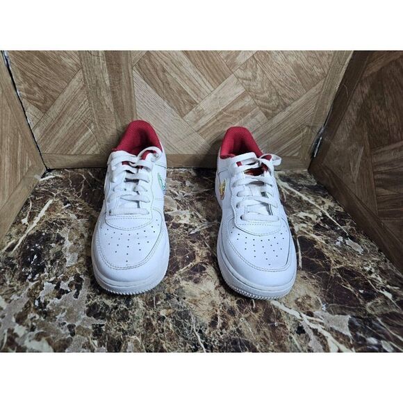 Nike Air Force 1 Chinese New Year Size 1y White/Multi-Color CU2981-191 - Picture 8 of 11